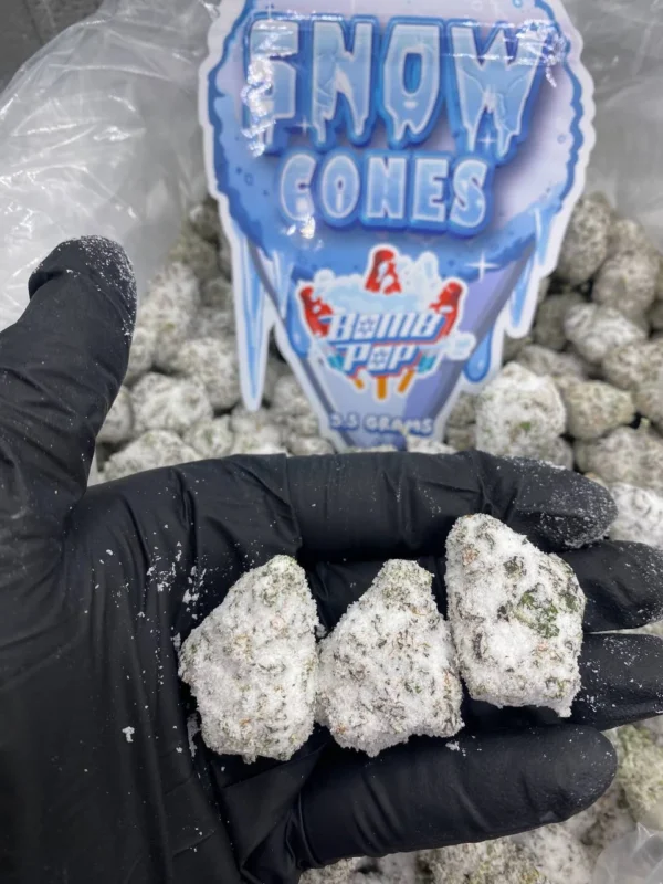 snow cones bomb pop snow caps weed