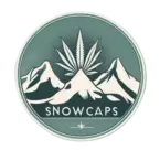 snow caps weed company logo