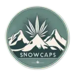 snow caps weed company logo